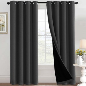 Blackout Curtains for Bedroom Thermal Insulated Blackout Curtains - 1 of 4