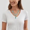 Silpada 'Your Blue Lagoon' Sterling Silver Turquoise Necklace, 18" + 2" - 4 of 4