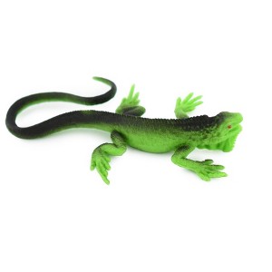 Collectible Wildlife Gifts | Iguana, Lizard, Rubber Reptile, Toy, Educational, Realistic,  Model,   Gift,   3 1/2"    F4481 B213 - 1 of 4