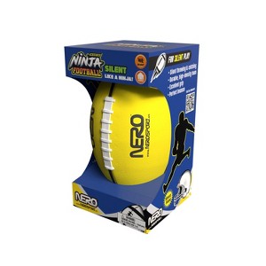 Nero Ninja Silent Football - High Density Foam for Quiet Indoor/Outdoor Play Excellent Grip, Perfect Bounce. - Makes A Great Gift!! - 1 of 3