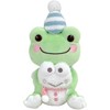 Sanrio Kerokeroppi x Frog Pickles Snowman Plush Toy S 204318-24 H 18 x W 11 x D 13 cm - 2 of 2