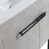 SEVOBAL Bathroom Storage Cabinets Bathroom Vanity Freestanding or Floating Design for Contemporary Homes, Gray, 29.3"*17.9"*34.3" - 4 of 4