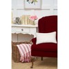 C&F Home 12" x 20" Valentine's Day White "Love" Applique Accent Throw Pillow - 3 of 3