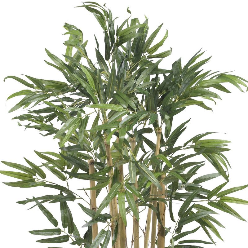 36&#34; Artificial Bambusa Bamboo Tree in Pot Black - Nearly Natural, 3 of 6