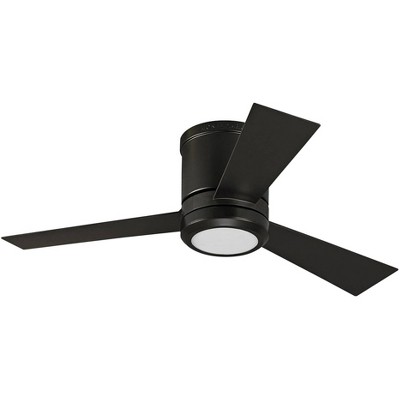 Monte Carlo 42" Clarity II Oil-Rubbed Bronze LED Hugger Ceiling Fan with Remote