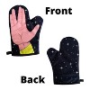 Space Hand Oven Mitt Funny Live Long Alien Sign Kitchen Accessories - Crazy Dog Bakeware - 3 of 4