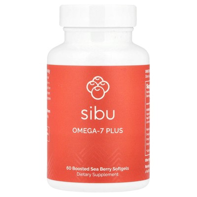 Sibu Beauty Omega-7 Plus, 60 Softgels