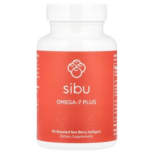 Sibu Beauty Omega-7 Plus, 60 Softgels - 1 of 4