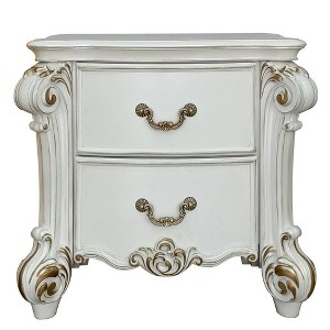 Vendome 32" Nightstands Antique Pearl - Acme Furniture - 1 of 4