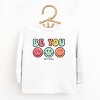 The Juniper Shop SmileyWorld Be You Groovy Toddler Long Sleeve Tee - 2 of 4