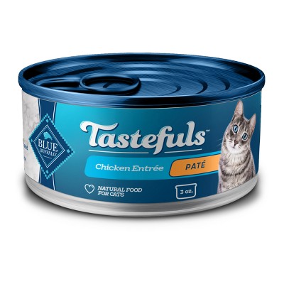Blue Buffalo Tastefuls Adult Cat Chicken Entree Pate Wet Cat Food - 3oz