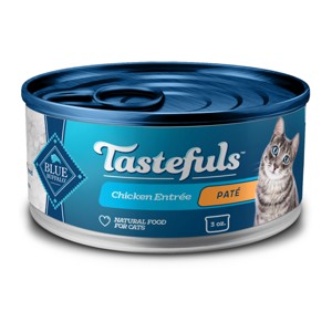 Blue Buffalo Tastefuls Adult Cat Chicken Entree Pate Wet Cat Food - 3oz - 1 of 4