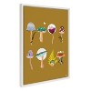 18" x 24" Sylvie Mushroom Garden Framed Wall Canvas by Erika Wynn White - Kate & Laurel: Botanical Digital Art Decor - 2 of 4