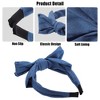 Unique Bargains Women's Double Bow Knot Fashion Headband 1.34 Inch Wide 1 Pc - 3 of 4