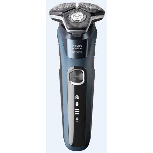 Philips Norelco Shaver 5300, afeitadora recargable en seco y húmedo con  recortadora emergente, S5588/81, para hombre