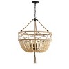 Whitley 4 Light 24.5" Pendant - PND4085 - Natural/Bronze - Safavieh - 2 of 4