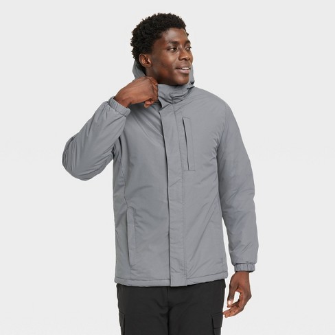 Men's Winter Jacket - All In Motion™ Gray L : Target