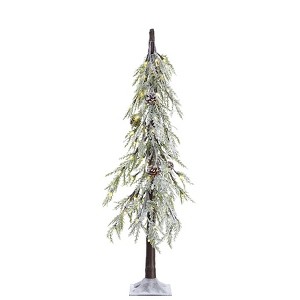 The Lakeside Collection Lighted Alphine Christmas Trees - 3 1/2-Ft. - 1 of 4