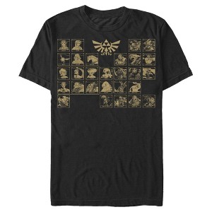 Men's Nintendo Legend of Zelda Ocarina Periodic Table T-Shirt - 1 of 4