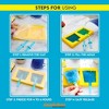 Silver Buffalo Nickelodeon's Spongebob Squarepants 2-Piece Silicone Ice Popsicle Mold Maker - 4 of 4