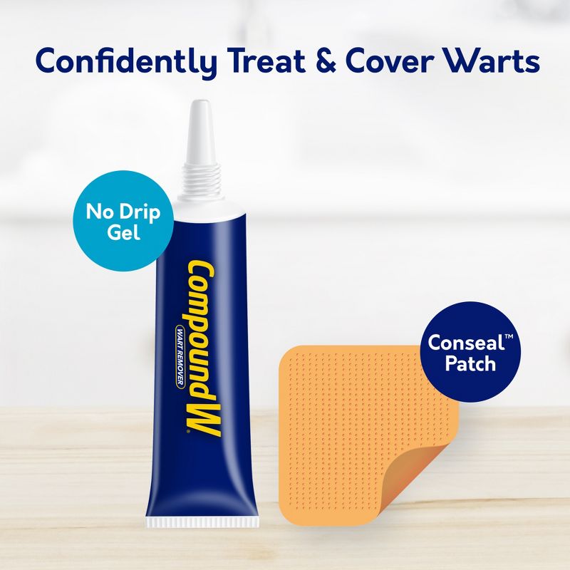 Compound W Fast Acting Gel &#38; Conseal Liquid Wart Remover - 0.25oz, 4 of 9