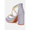 Infatuated Rhinestones Embellished Strappy Sandals Women - 3 of 4