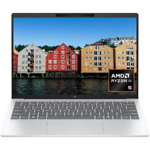 HP Omnibook 7 Aero 13.3" 2K Copilot+PC AMD Ryzen AI 5 340 16GB RAM 512GB SSD Glacier Silver - 1 of 4