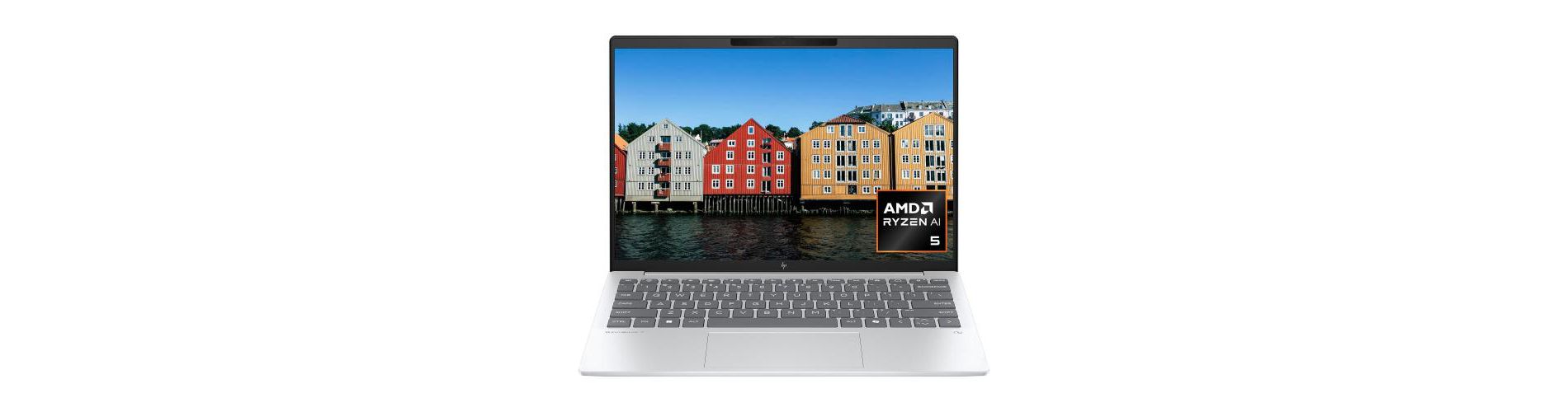 HP Omnibook 7 Aero 13.3" 2K Copilot+PC AMD Ryzen AI 5 340 16GB RAM 512GB SSD Glacier Silver