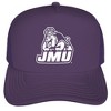 James Madison University Fashion Team Logo Foam Snapback Trucker Hat -, Purple, One Size - 2 of 4