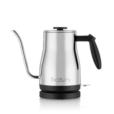 Bodum Goose Neck 34oz Electric Water Kettle - Stainless Steel