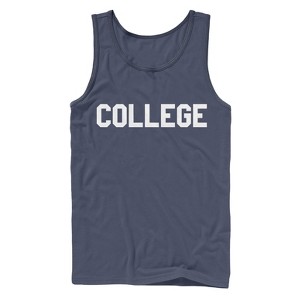 Men's Animal House College Text Tank Top - 1 of 3