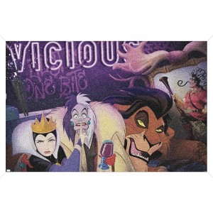 Trends International Disney Villains - Vicious Framed Wall Poster Prints - 1 of 4