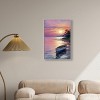 Art Remedy Quaint Sunset Shore Beach Life Inspired Wall Art Framed - 2 of 4
