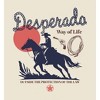 Cowboy "Desperado" Adult Crew Neck Short Sleeve Tee - 2 of 2