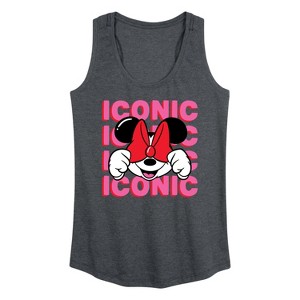 Women's - Disney - Iconic Minnie Graphic Racerback Tank - 1 of 4