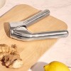Caraway Home Stainless Steel Garlic Press: Silver Flat Grater, Hand Wash, 6.4" Length, 1.1 lbs, Single Piece - 4 of 4