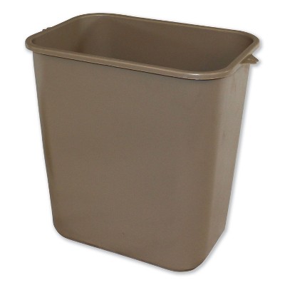 Impact WASTEBASKET 28QT PLST BG 7702BEI
