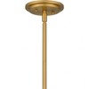 Quoizel Lighting Dupree 5 - Light Pendant in  Brushed Weathered Brass - 3 of 4