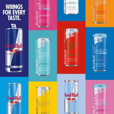Red Bull Energy Drink - Sudachi Lime - 8.4oz/4pk