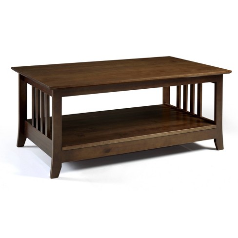 Emerson Coffee Table Brown Linon Target