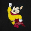 Women's Mighty Mouse Classic Hero Cap Sleeve Baby Rib Crop Top - 3 of 4