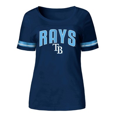 Mlb Tampa Bay Rays Boys' White Pinstripe Pullover Jersey - Xs : Target