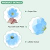 Unique Bargains Silk Artificial Cherry Blossom Flower Heads Wedding DIY Crafts 150 Pcs - 2 of 4