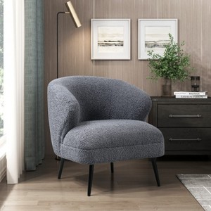 NicBex Modern Accent Chair with High-Density Foam Seat Cushions Living Room Chairs Comfy Chair Lounge Chair for Reading Room, Bedroom - 1 of 4