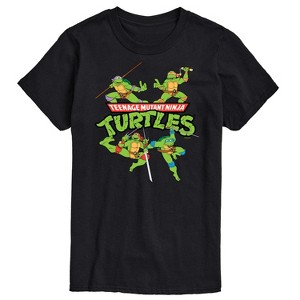 Men's - Teenage Mutant Ninja Turtles - Turtle Weapons Short Sleeve Graphic T-Shirt - 1 of 4