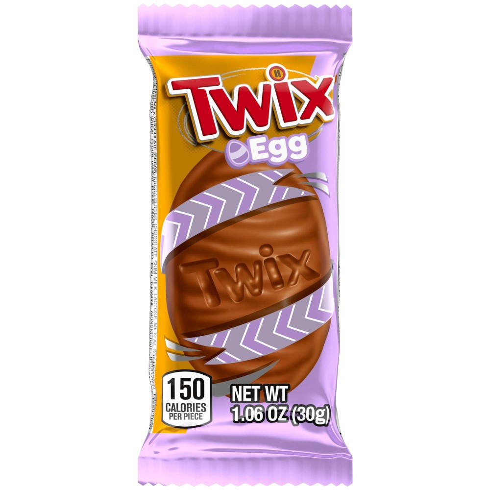 Twix Easter Caramel Chocolate Cookie Egg - 1.06oz