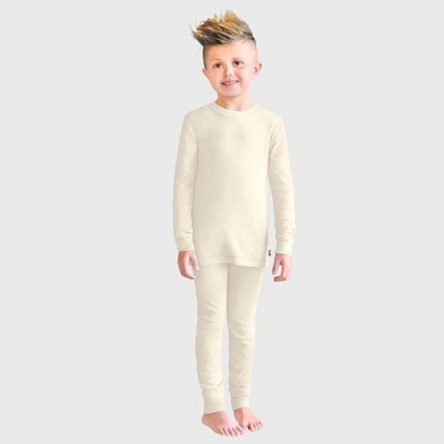 City Threads Boys USA-Made Soft & Cozy Thermal Long Johns 2-Piece Set - Warm Base Layer & Loungewear