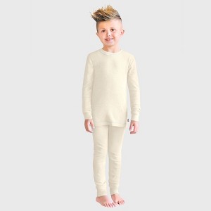 City Threads Boys USA-Made Soft & Cozy Thermal Long Johns 2-Piece Set - Warm Base Layer & Loungewear - 1 of 4