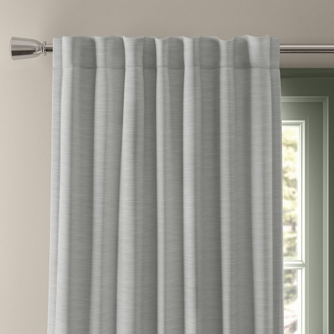 Blackout Henna Window Curtain Panel Gray - Threshold™ : Target