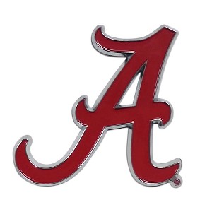 NCAA University of Alabama Crimson Tide 3D Metal Emblem - 1 of 3